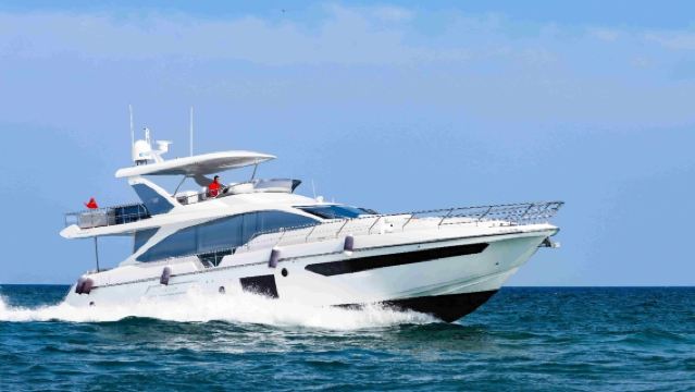 【清水灣遊艇包船出海】海南陵水清水灣 72英尺意大利Azimut進口豪華遊艇包船出海海釣觀光娛樂~暢享水上娛樂