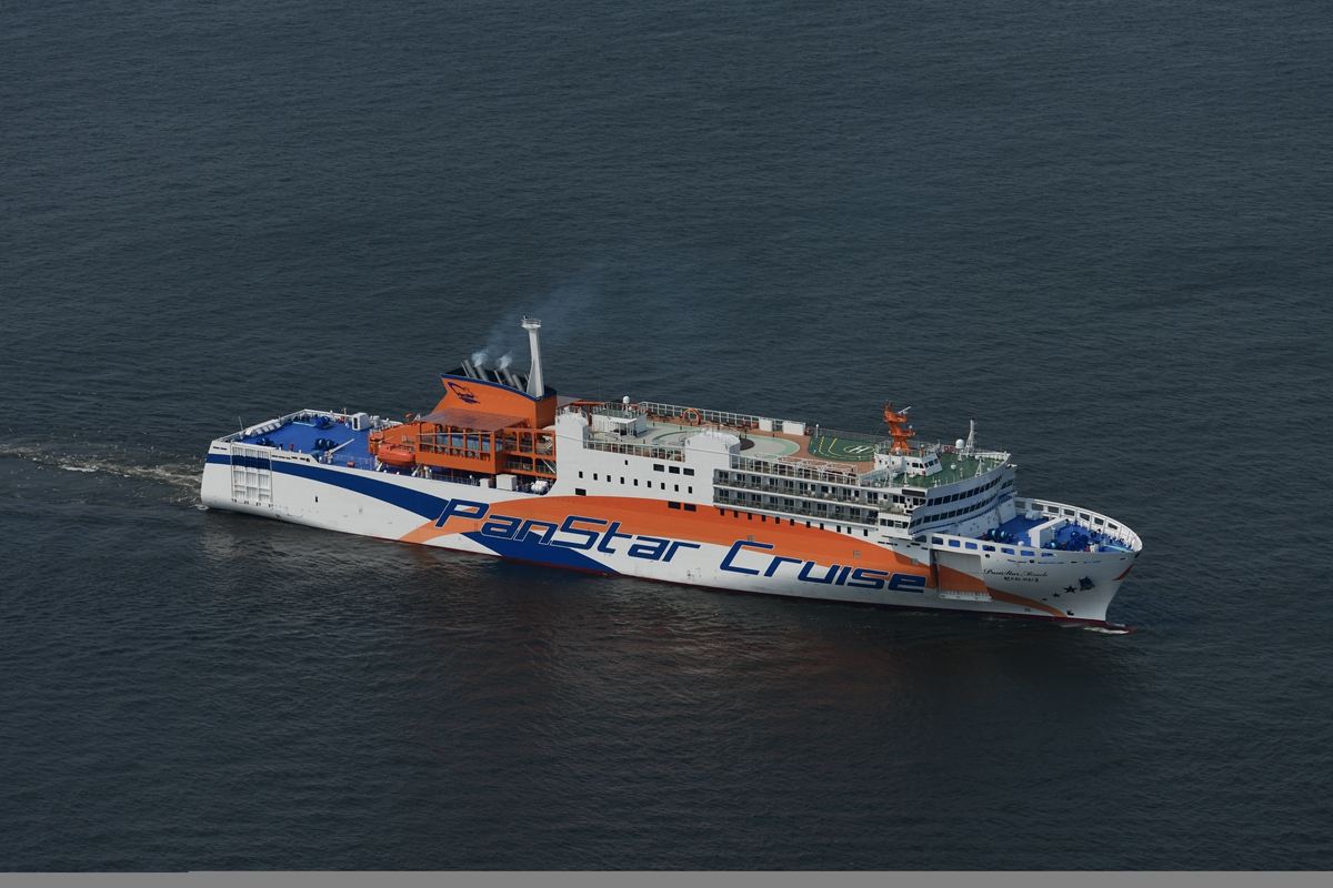 Osaka-Busan International Cruise Ship Panstar Miracle | Enjoy Buffet Delicacies and Scenic Ocean Views Along the Way