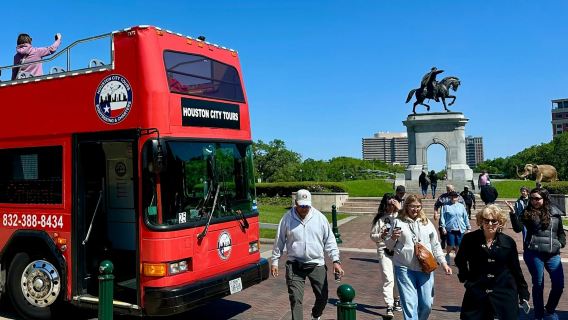 Houston: Tour xe buýt tham quan thành phố + Vé vào cửa thủy cung trung tâm thành phố