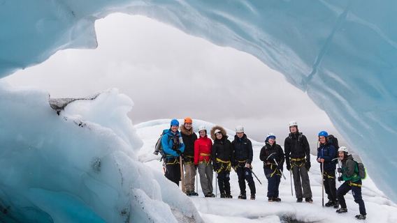 Sólheimajökull Blue Ice Glacier Hike near Vík (Easy)