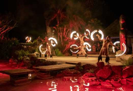 Island Dinner Show Cultural show BBQ Fiesta Plate Course