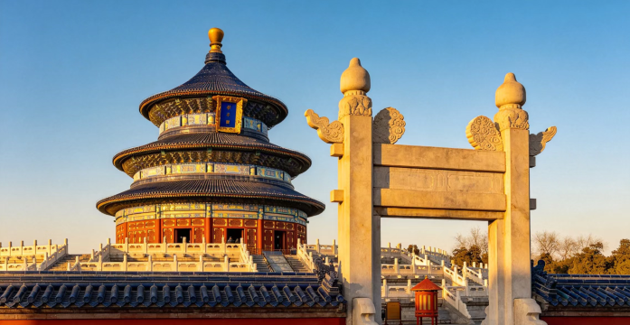 Perjalanan satu hari ke Kuil Surga Beijing + Lapangan Tiananmen + Istana Pangeran Gong [termasuk tik
