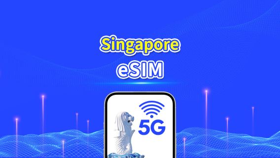 Singapore 5G eSIM | Doppia Rete | Pacchetto dati giornaliero/totale | 1–30 giorni | Fatturazione 24 ore | Codice QR