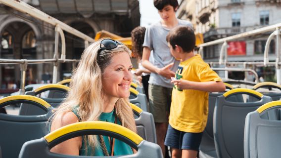 Milán: Gray Line Milan Open Tour en bus turístico