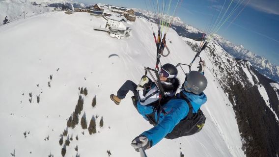 Zell am See: Schmittenhöhe Tandem Paragliding Flight