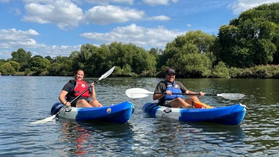 Group Kayak Experience on the beautiful Thames at Richmond