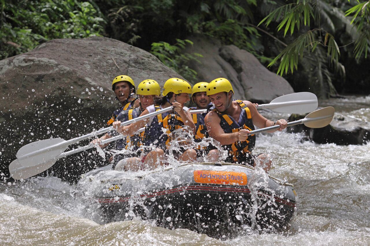Bali Ayung River Rafting in Ubud with Transfer and Lunch