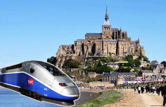 法國 聖米歇爾山+聖馬洛+雷恩 一日遊(可代訂來回列車票)