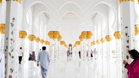 From Dubai Shared Tour: Abu Dhabi Full Day City Without Lunch