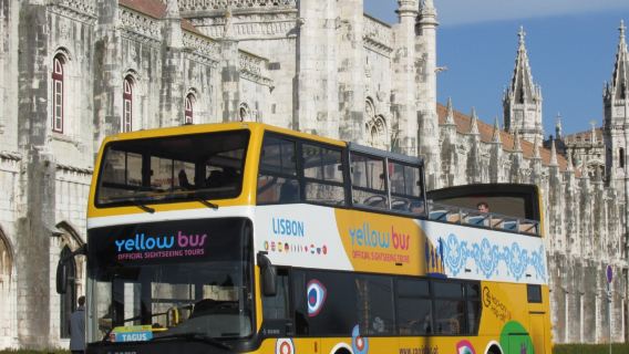 Yellow Bus Lisbon: 48-Hr Hop-on Hop-off Bus + River Cruise