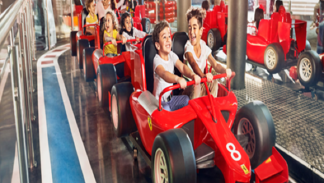 Ferrari World Theme Park Dated Tickets With Transfer