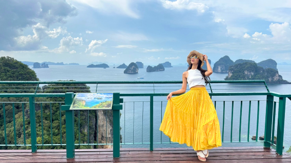 Tur Satu Hari Krabi ke Laguna Koh Hong dengan Speedboat