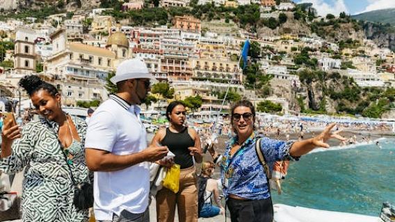 Pompeii, Amalfi Coast and Positano day trip from Rome in Spanish