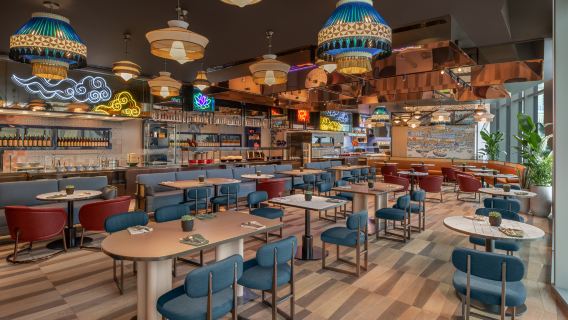 마카오 스튜디오시티 W 호텔 "Hawker Hawker 진진 레스토랑" 뷔페 점심&뷔페 저녁