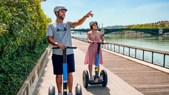 Lyon: Segway Tour Along Rhône and Saône River