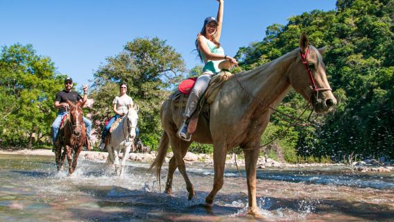 Puerto Vallarta: Aventura a caballo por el bosque tropical