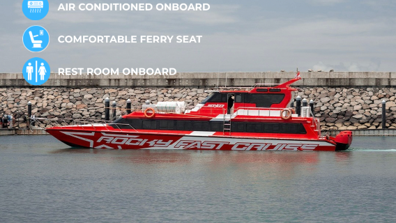 Schnelle Schiffsfahrkarte zwischen Bali (Sanur) und Nusa Lembongan