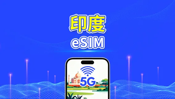 印度 eSIM | 4G | 日用包/流量包 | 1–30天 | 自然日計費 | QR Code