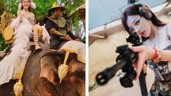 Poligono di tiro Pattaya Dragon Club + Villaggio degli Elefanti di Pattaya [Cavalcata sugli elefanti/Spettacolo/Poligono di tiro con munizioni vere]