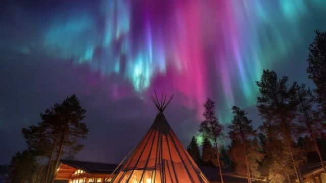Однодневный тур в Мурманск для наблюдения за северным сиянием в Териберке, небольшой группой с посещением водопада на Северном Ледовитом океане и наблюдением за китами