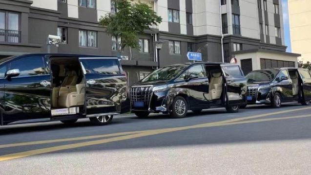 선전-홍콩 전세 차량 픽업◈선전 전세 차량 직행으로 홍콩 가우룽 젠사쥐 호텔 이동 [양면 번호판 럭셔리 알파드 + 선전만/황강 세관 경유 + 빠른 통관]