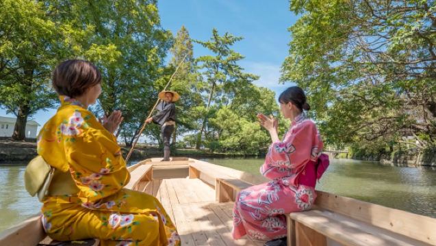 福岡柳川遊船+阿蘇山+草千里+黑川溫泉一日遊【21人精品團|中文服務|純玩】