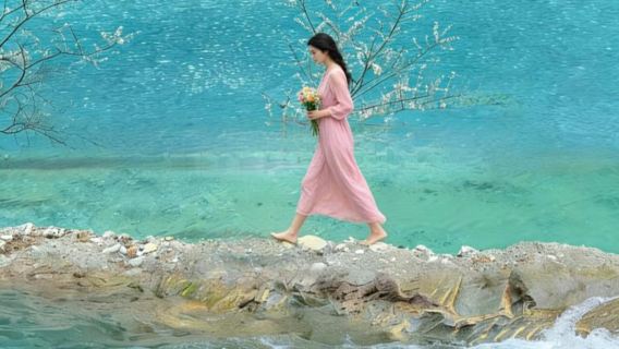 Lawatan sehari sekitar Chengdu - trekking di Sungai Laba/Lembah Longcang/Kampung Gulu/Gunung Wawu/Gunung Dongla (tiket dikendalikan sendiri)