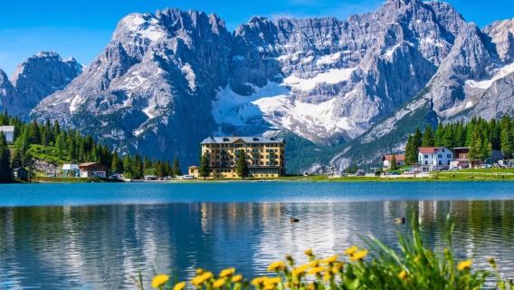 Dolomiti Teratas | Lawatan sehari bersiar-siar di bandar Olimpik Cortina dengan pemandangan gunung dan tasik