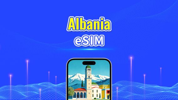 Albania 5G eSIM  | Doble Cobertura | Compatible con IA y TikTok | Paquete de datos diario/total | 1–30 días | Facturación por 24 horas | Código QR
