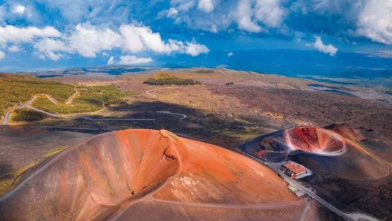 From Taormina: Mount Etna Guided Bus Tour