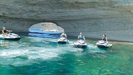 Malta: Jet Ski Safari to St. Paul's Islands or St Thomas Bay