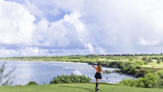 Saipan Coral Ocean Golf 18-hole golfing experience with golf cart