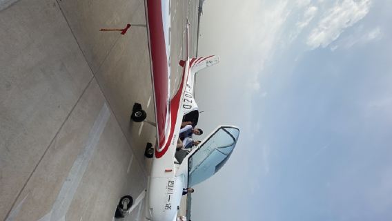 四川成都一諾航空飛行基地直升機/固定翼飛行體驗【空中遊覽青城山|都江堰|五鳳溪|雲頂山||直升機2人起飛】