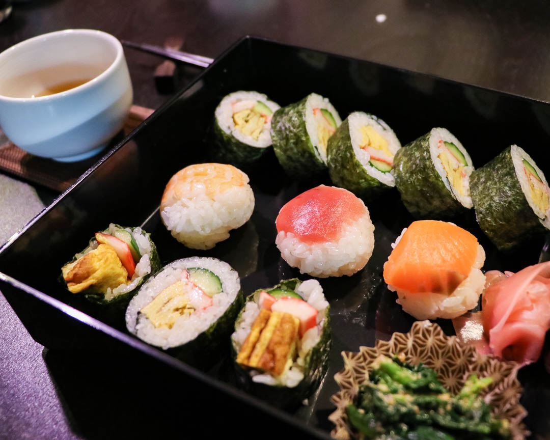 Classe de fabrication et dégustation de sushis style Kyoto