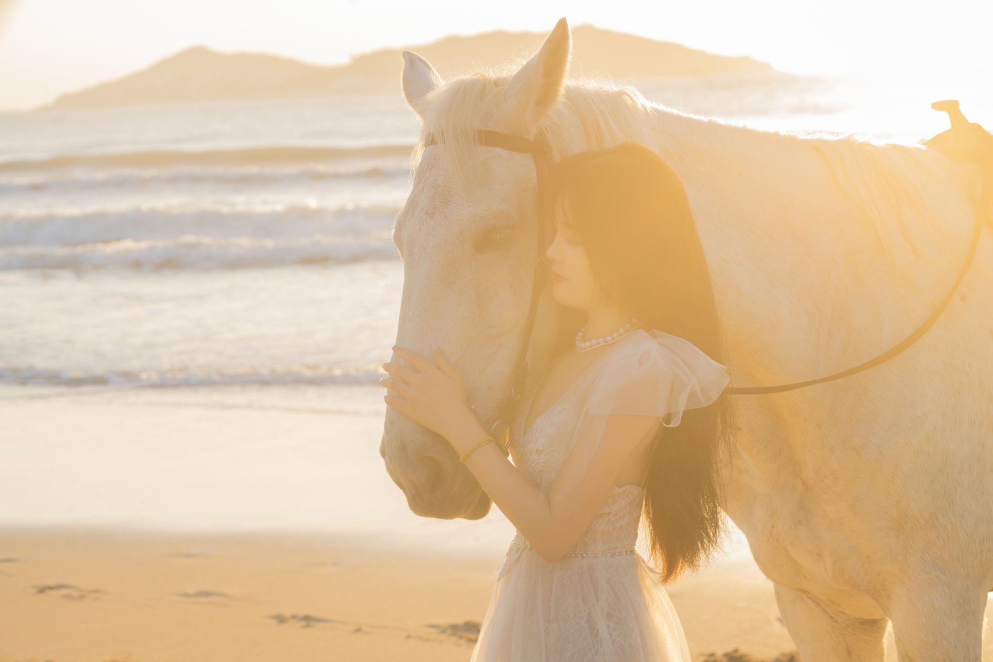 三亞天涯小鎮海邊騎馬體驗