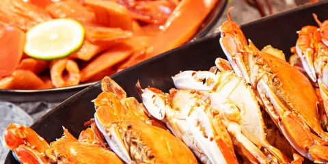 台中仲信金鬱金香酒店品東西自助百匯自助式午或晚餐券(假日加 NT$150)