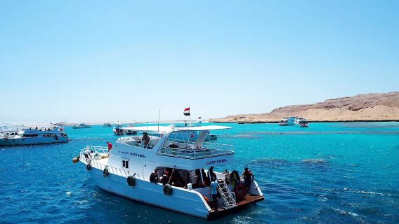 lawatan sehari: Pelayaran Bot Kaca Dreamy, Elgouna Snorkeling dan Banyak Lagi untuk Pasangan