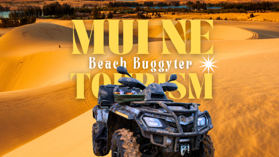 Wajib Dikunjungi di Mui Ne: Sewa Mobil untuk Menjelajahi Bukit Pasir Merah Putih, Pelabuhan Nelayan, dan Kereta Pantai | Petualangan Off-Road di Gurun!