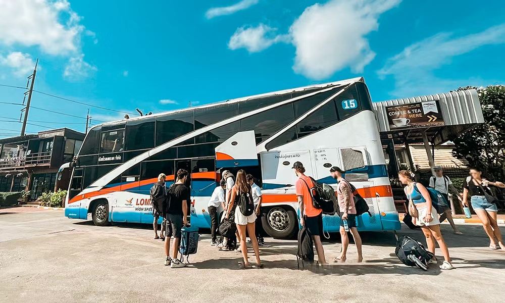 ท่องเที่ยวไทย ตั๋วเรือออกทะเล/ตั๋วรถเรือ กรุงเทพฯ/สุราษฎร์ธานี-เกาะสมุย-เกาะเต่า/อำเภอเกาะพะงัน เที่ยวเดียว เรือเฟอร์รี่