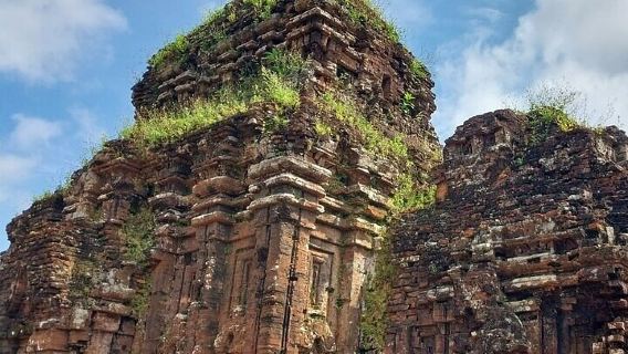  My Son Sanctuary & Thu Bon River Cruise in HoiAn7h30/DaNang6h30