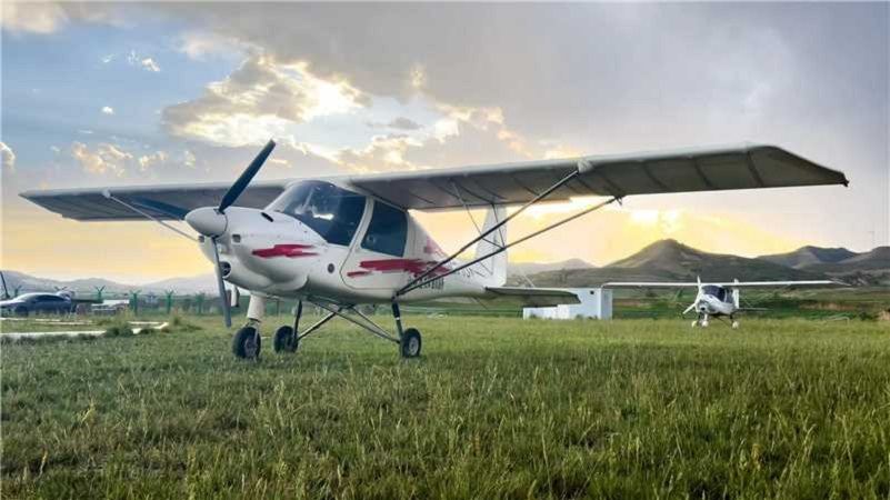 山西陽泉盂縣航空飛行運動營地【教練一帶一飛行體驗/可體驗操作駕駛】