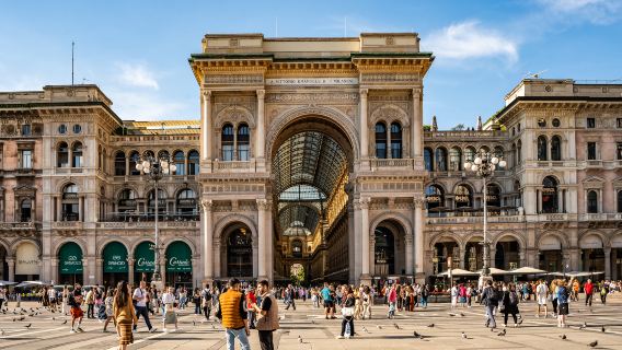 義大利米蘭大教堂+斯福爾扎城堡+蒙特拿破崙大街/中文專車