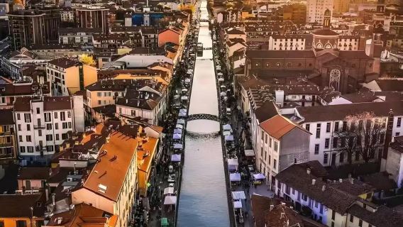 義大利米蘭大教堂+米蘭運河+科莫湖包車一日遊