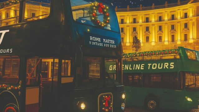 Green Line Tours Rome: Hop On Hop Off Bus By Night