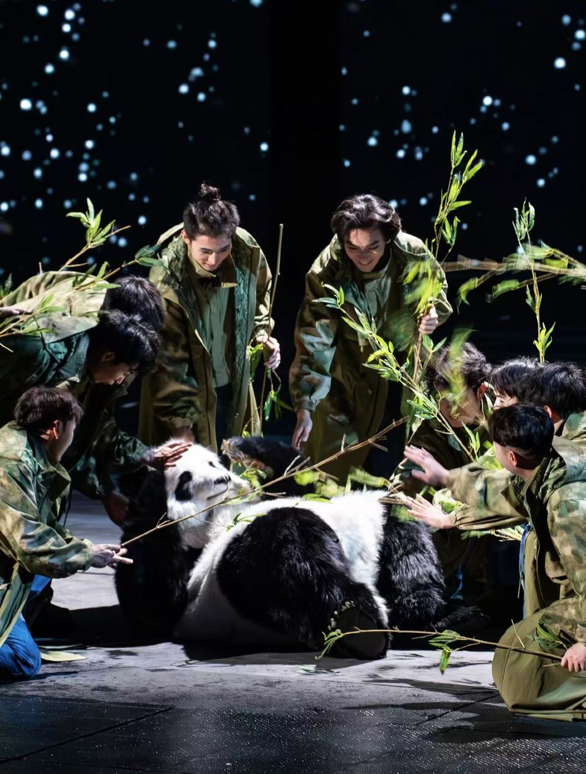 Departing from Chengdu: Bifengxia + Wildlife Park + Panda Epic Drama [Private Charter 1-Day Tour]