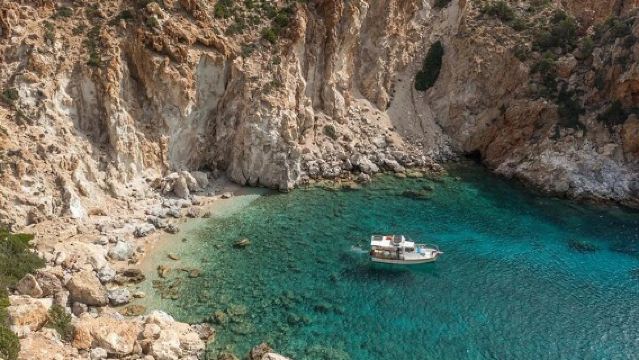 Shared Morning Cruise from Pollonia to Polyaigos