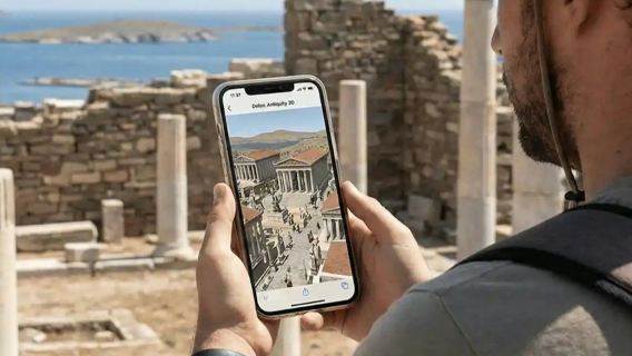 Mykonos Beach Safari & Rhenia: Sunset Yacht Cruise + Dinner