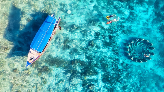 LOMBOK Three Gilis Snorkeling Tour by Private boat with Guide and Lunch
