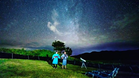 【沖縄】美ら星の島：石垣島で星空を眺め、沖縄民謡を聴こう！