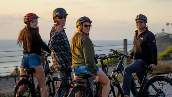 Solana Beach: Wycieczka z przewodnikiem na rowerze elektrycznym